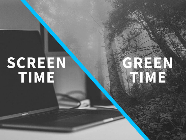 Screen Time vs Green Time