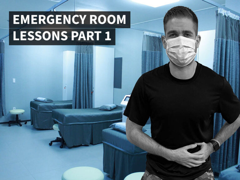 What I Learned in the Emergency Room. Part 1.